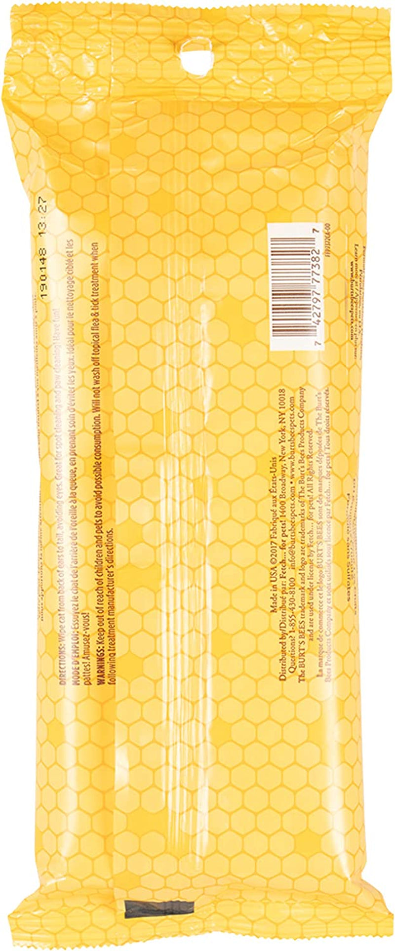 Cat Dander Remover Wipes, Colloidal Oat Flour and Aloe to Soothe Dry Skin and Reduce Flaking, Unscented Grooming Cloths for Cats and Kittens, 50 Count