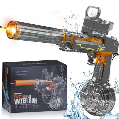 Aquablaze™ Electric Water Blaster – LED Power Squirt Gun for Epic Summer Battles